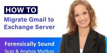 migrate gmail to exchange server