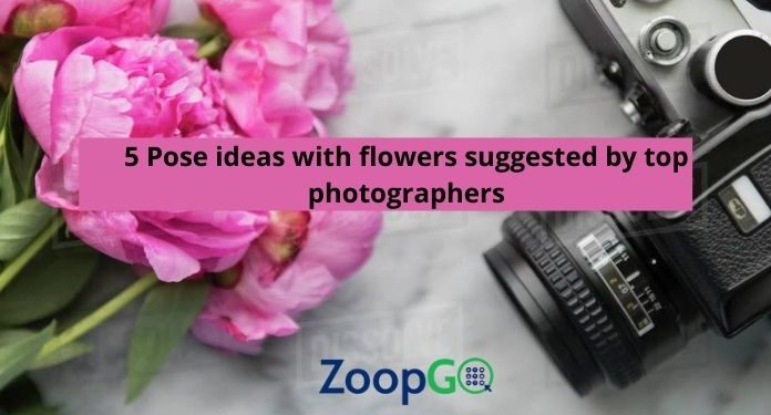 5 Pose ideas with flowers suggested by top photographers in Mumbai!