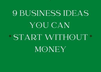 Business Ideas You Can Start