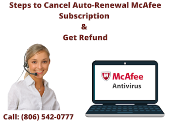 Steps to Cancel Auto-Renewal McAfee Subscription