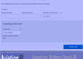 American Airlines Check in