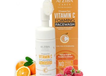 Alziba Cares Brightening Vitamin C Foaming Face Wash