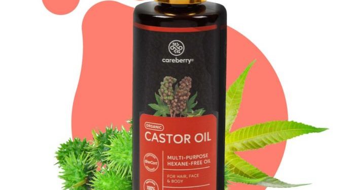 Careberry Organic Hexane-Free Organic Castor Oil For Hair, Face & Body
